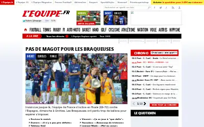 lequipe.fr in 2013
