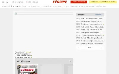 lequipe.fr in 2019