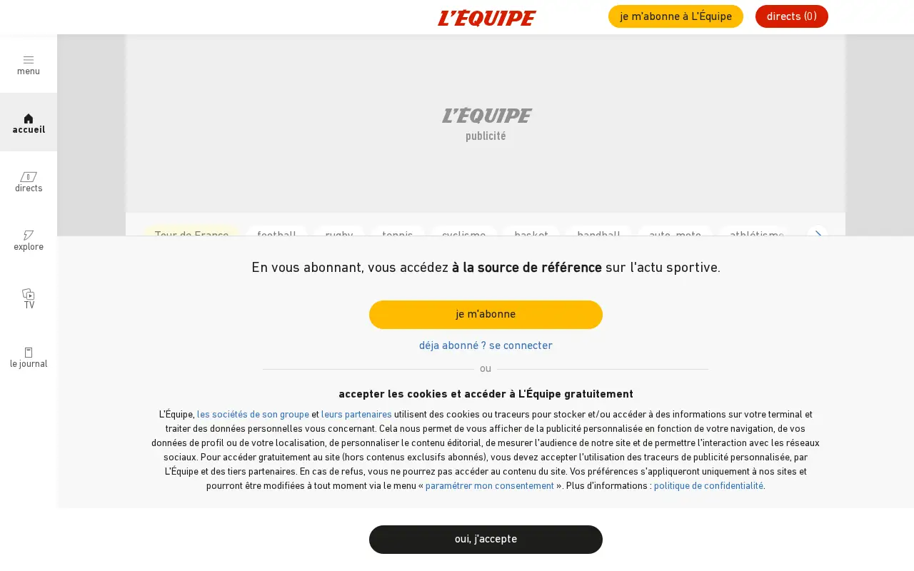 lequipe.fr in 2023