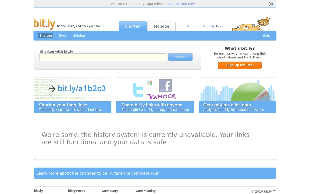 bit.ly in 2010