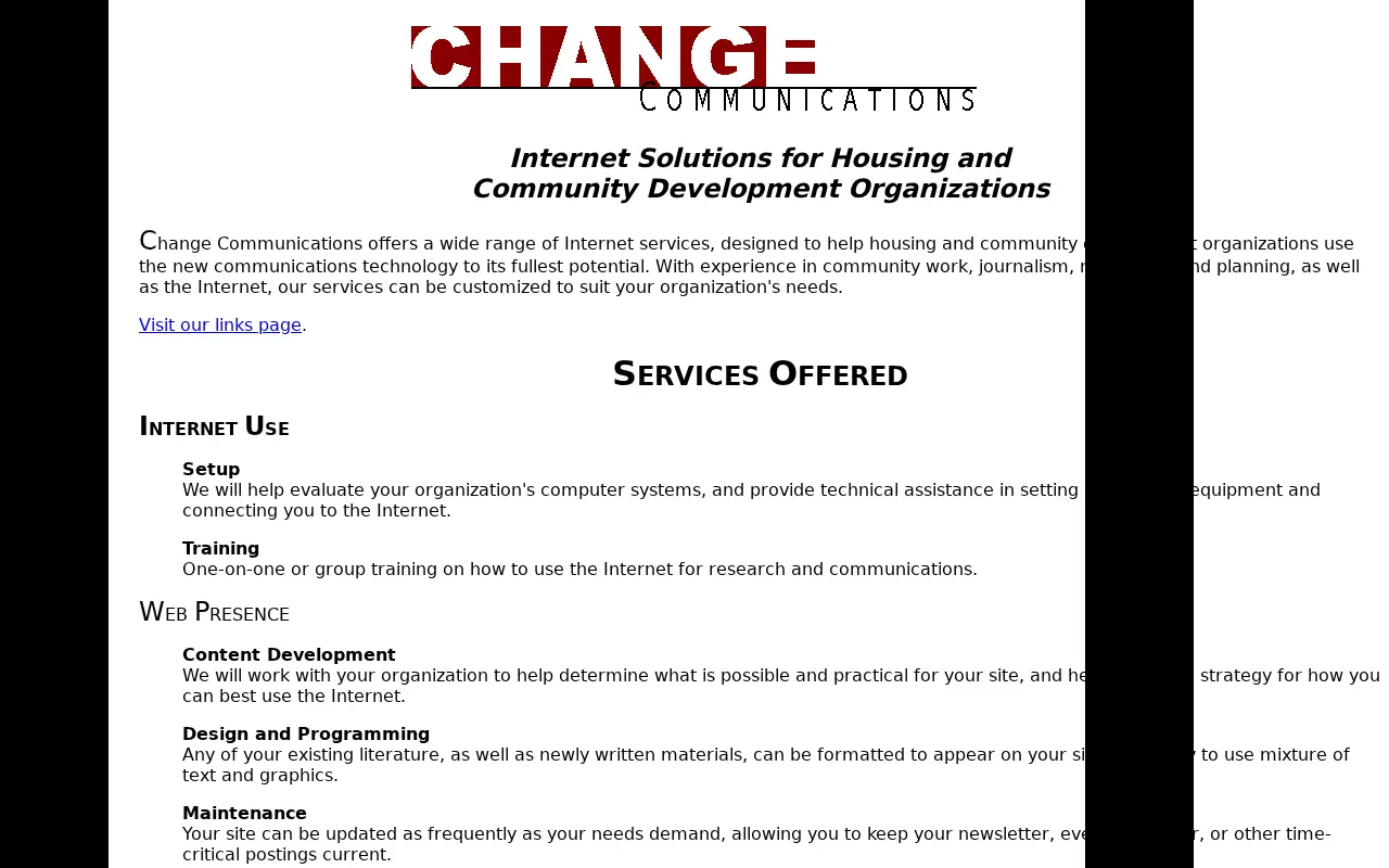 change.org in 1997