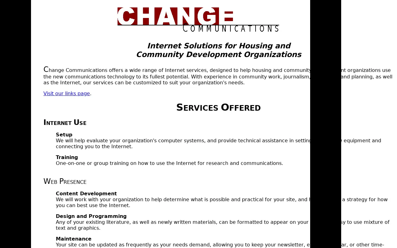 change.org in 1999