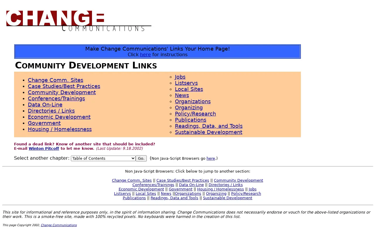 change.org in 2004