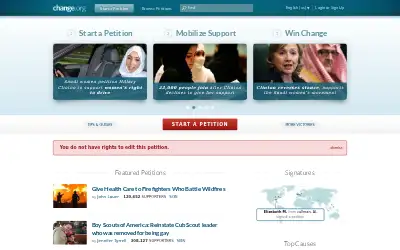 change.org in 2012