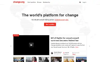change.org in 2017