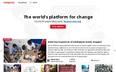 change.org in 2025