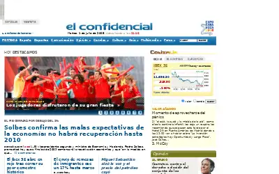 elconfidencial.com in 2008