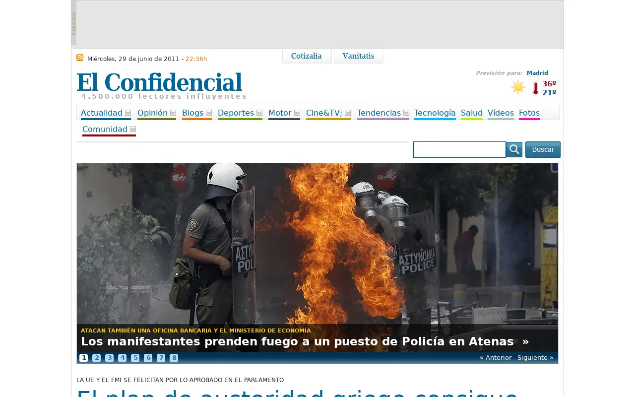 elconfidencial.com on June 30, 2011