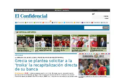 elconfidencial.com in 2012
