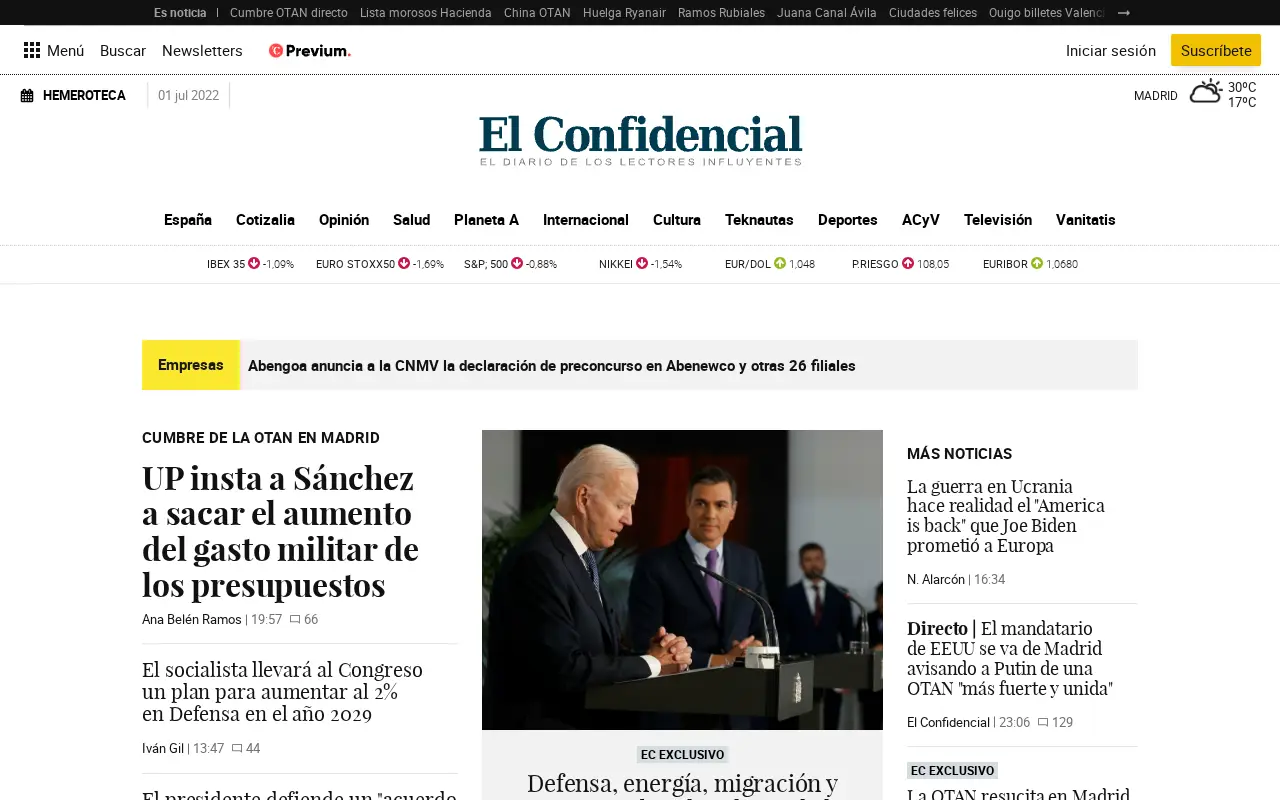 elconfidencial.com on July 1, 2022