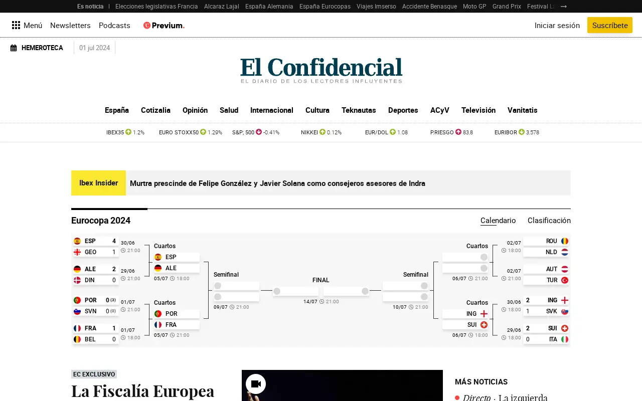 elconfidencial.com on July 1, 2024