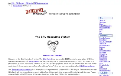 gnu.org in 2006