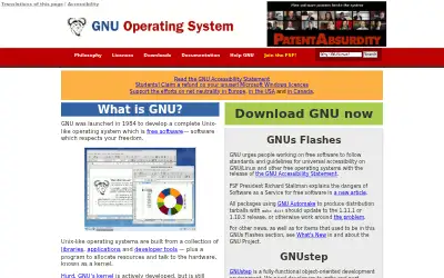 gnu.org in 2010