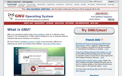 gnu.org in 2016