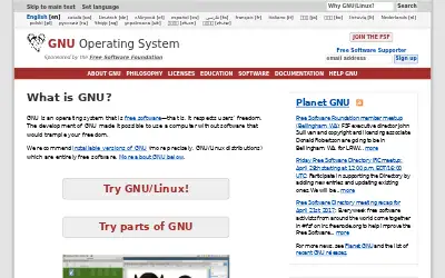 gnu.org in 2017