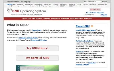 gnu.org in 2018