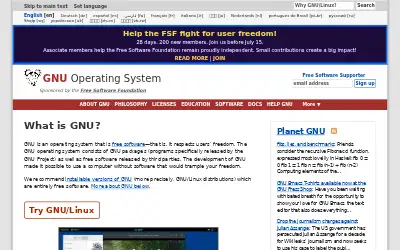 gnu.org in 2019