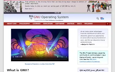gnu.org in 2022