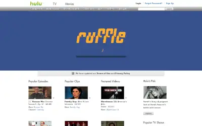 hulu.com in 2009
