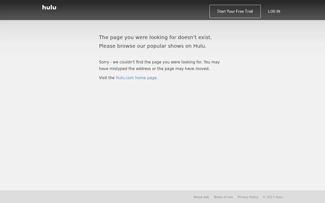 hulu.com in 2017