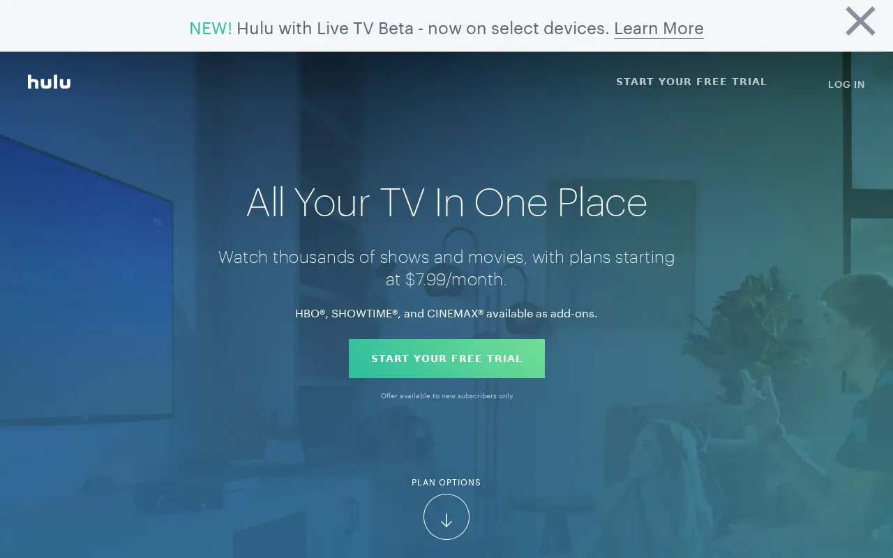 hulu.com in 2018