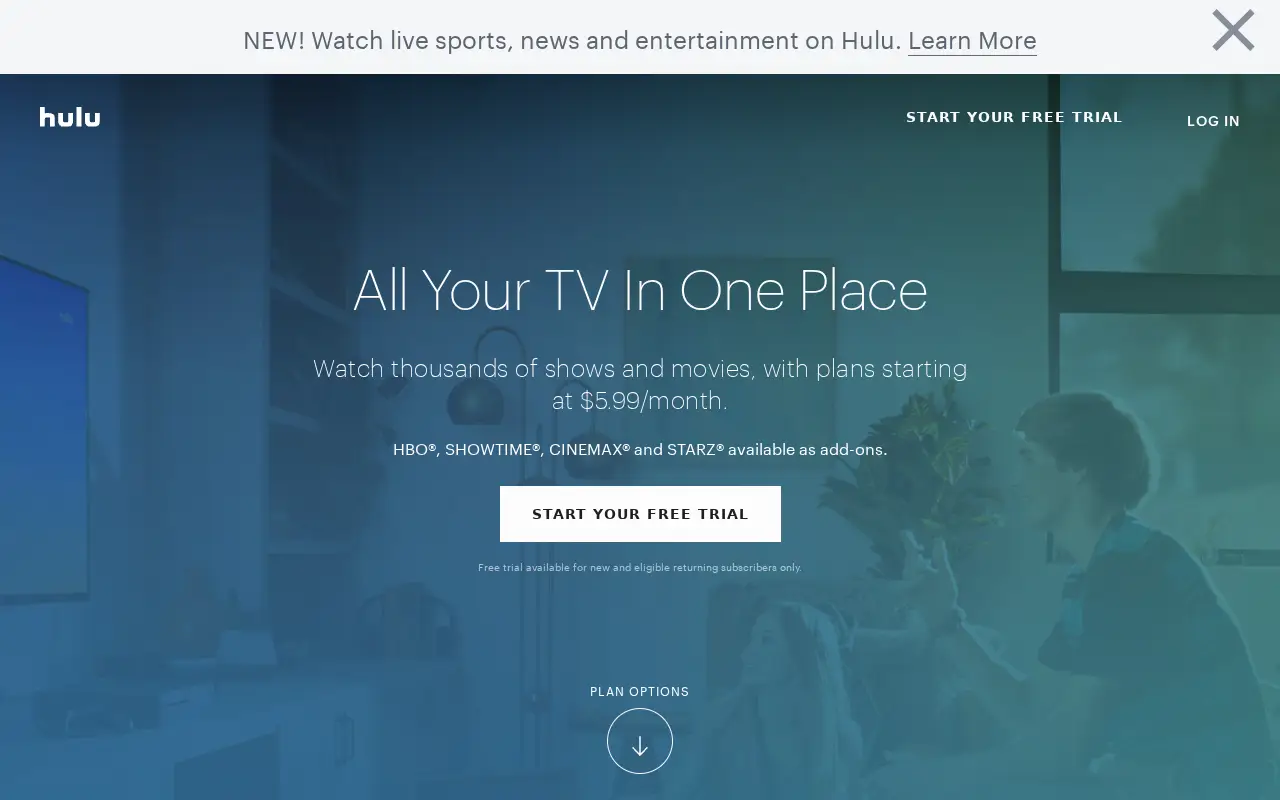 hulu.com in 2019