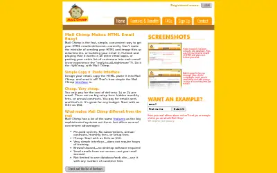 mailchimp.com in 2001