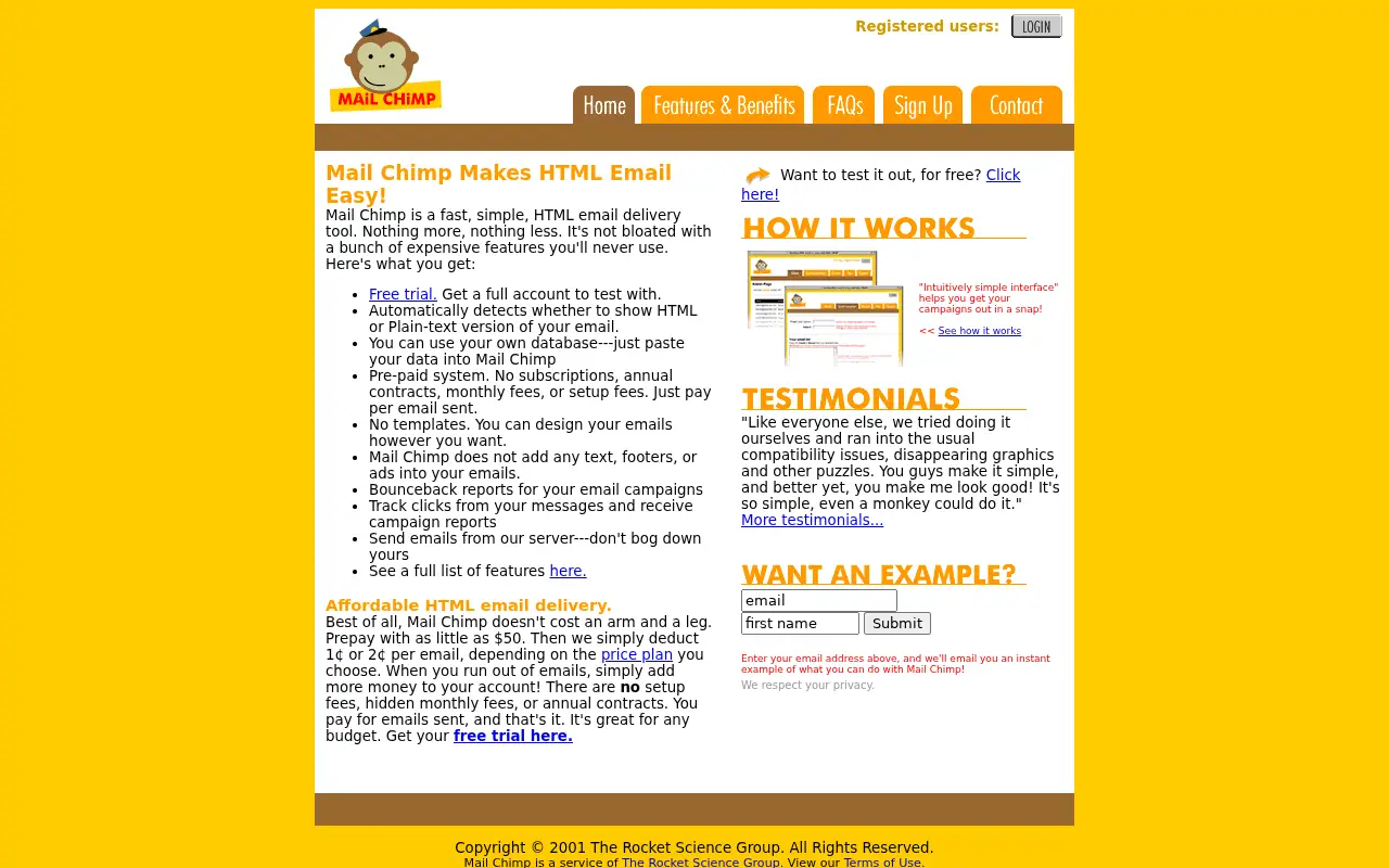 mailchimp.com in 2002