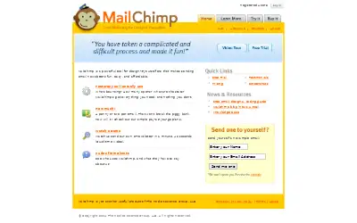 mailchimp.com in 2005
