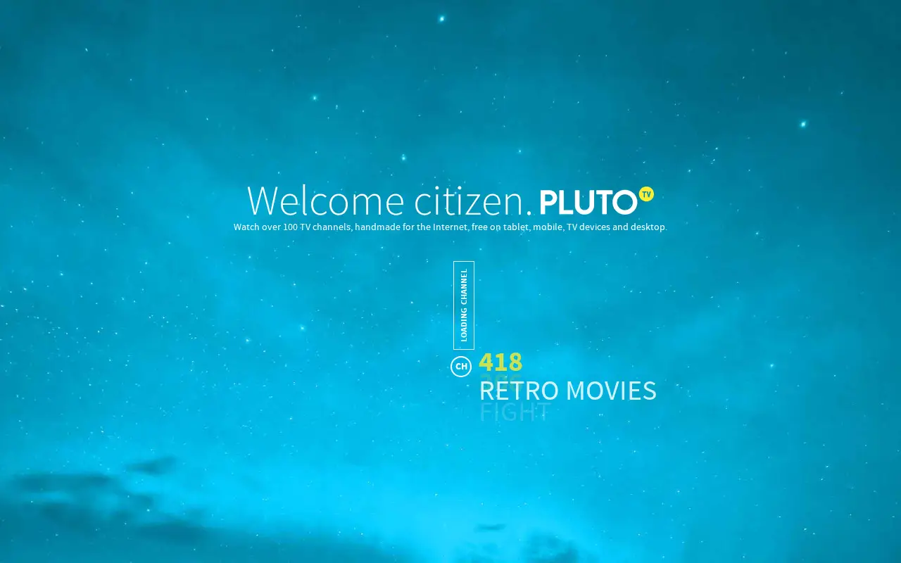 pluto.tv in 2015