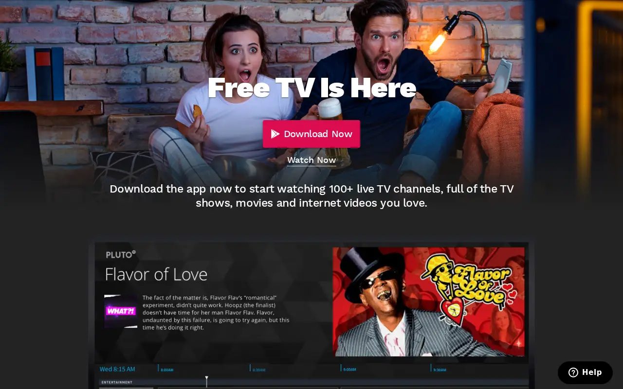 pluto.tv in 2017