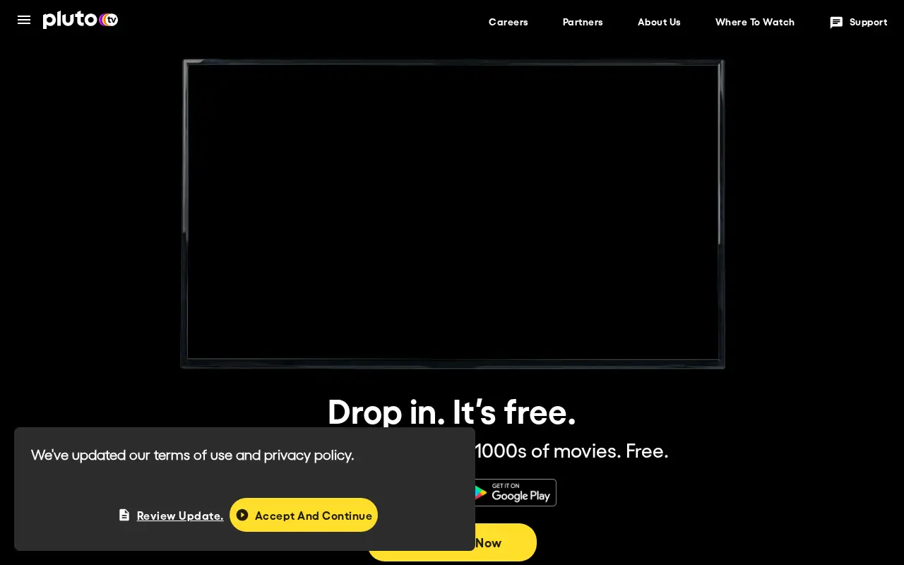 pluto.tv in 2020
