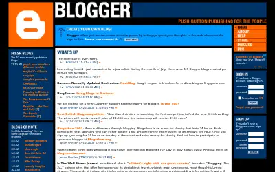 blogger.com in 2002
