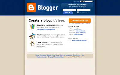 blogger.com in 2010