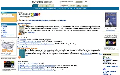 borders.com in 2001