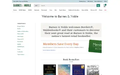borders.com in 2018