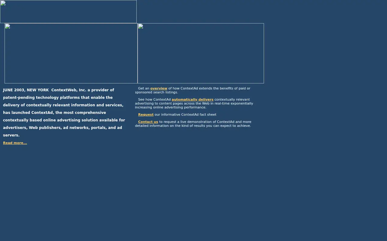 contextweb.com in 2004