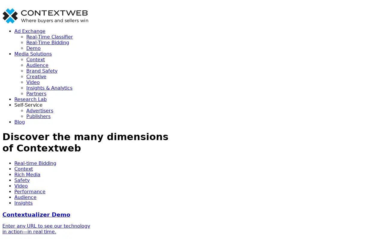 contextweb.com in 2012