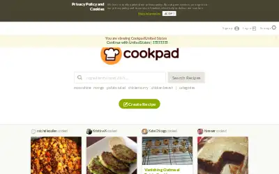 cookpad.com in 2018