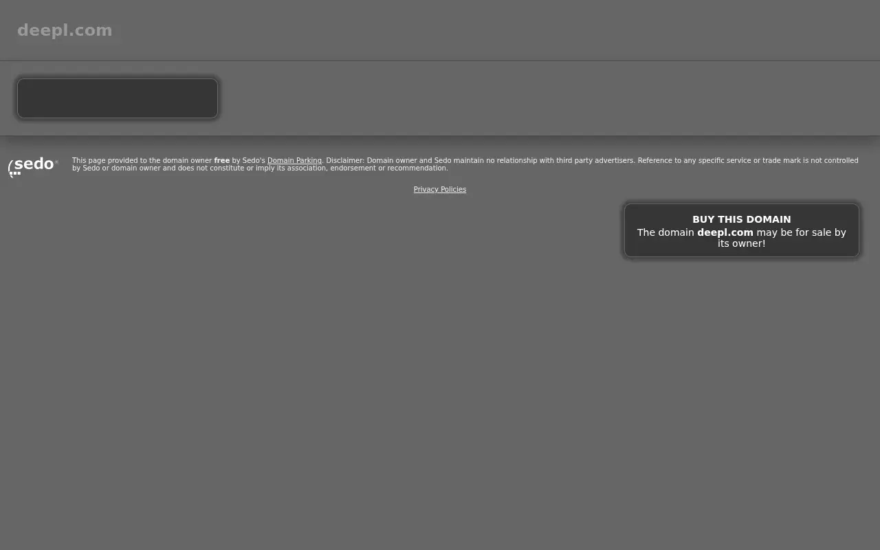 deepl.com in 2014