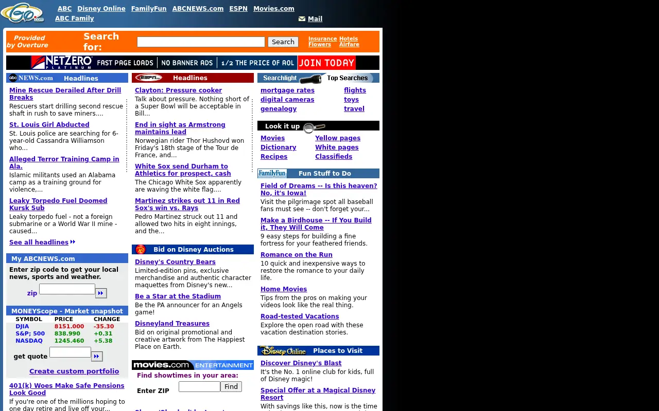 go.com in 2002