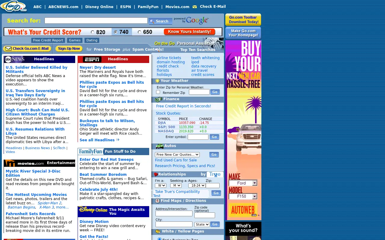 go.com in 2004