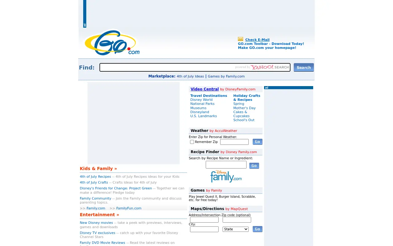 go.com in 2010