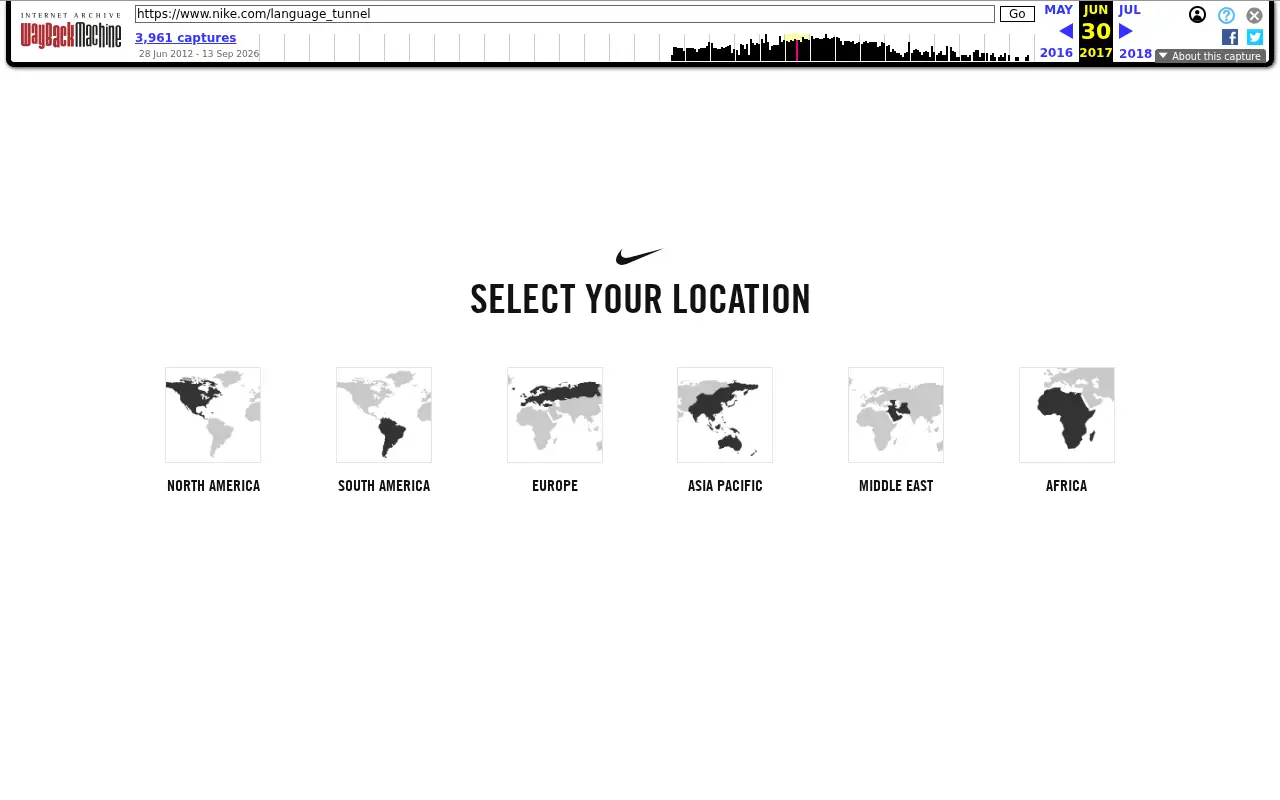 nike.com on June 30, 2017