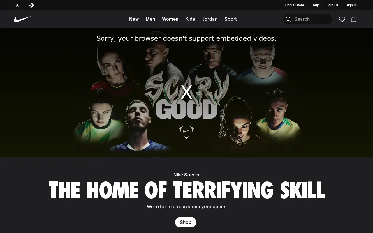 nike.com in 2025