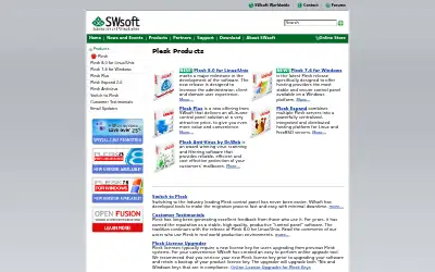 plesk.com in 2006