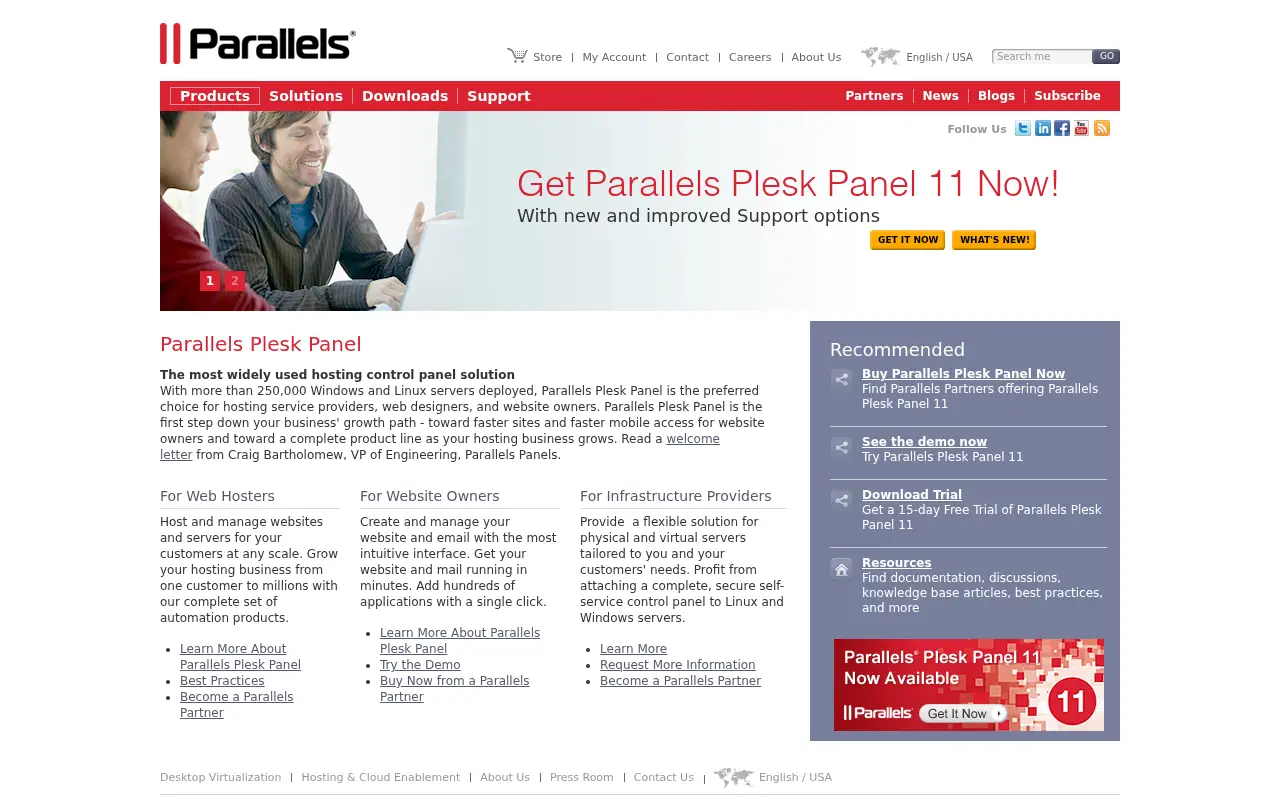 plesk.com in 2012