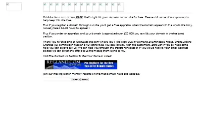 orbitauctions.com in 2001