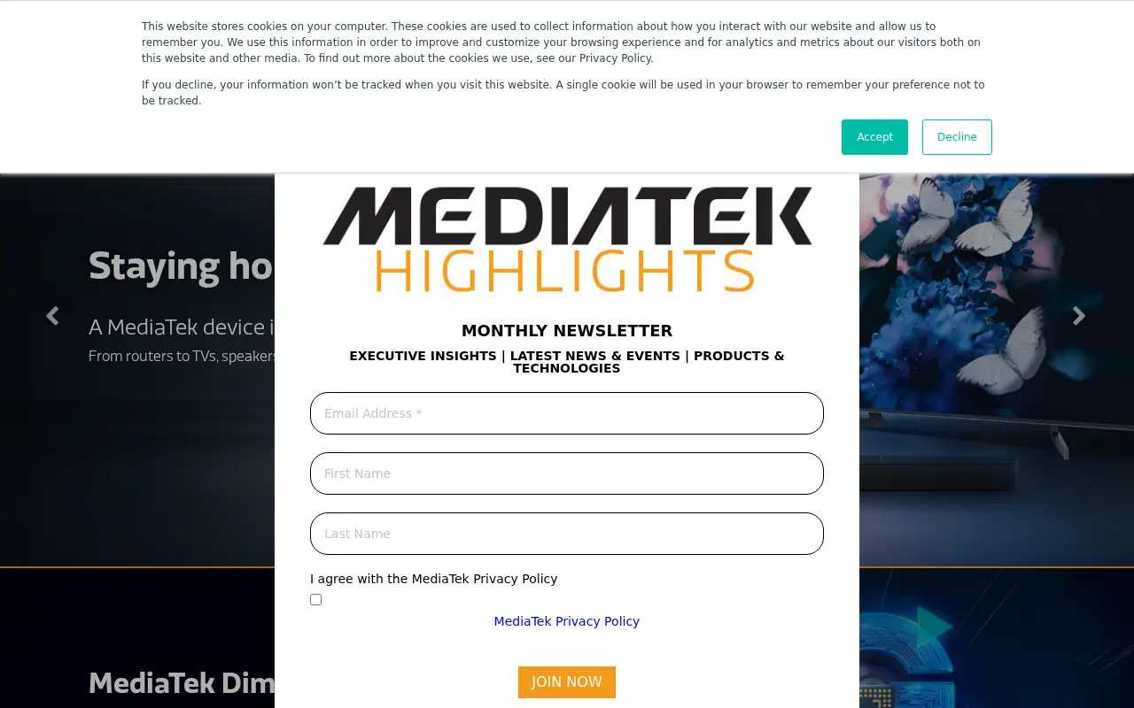 mediatek.com in 2021