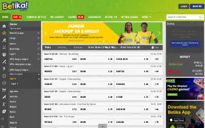 betika.com in 2019